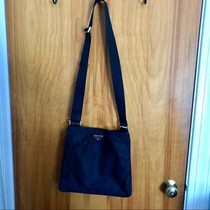 Prada Nylon Crossbody black bag